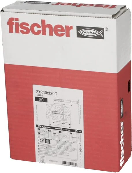 Fischer - 46265 - Rahmenbefestigung SXR 10x120 50 Stk.