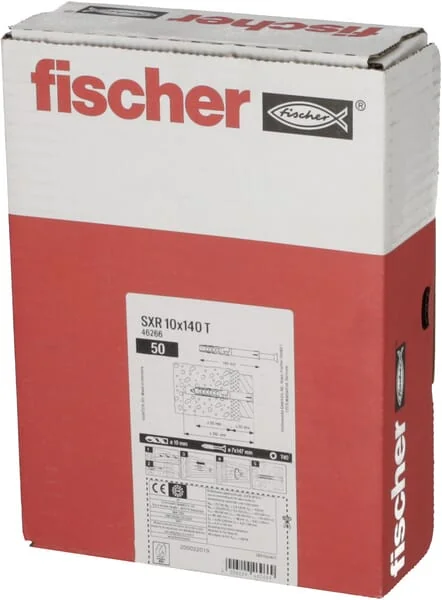 Fischer - 46266 - Rahmenbefestigung SXR 10x140 50 Stk.
