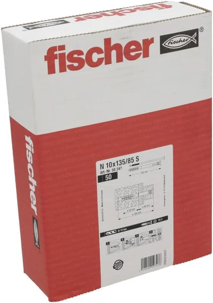 Fischer - 50347 - Hammerfix N10x135/85 S Feuerverzinkt 50 Stk.