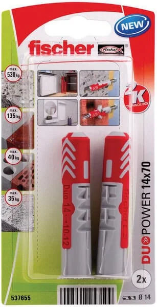 Fischer - 537655 - Duebel Duopower 14x70 2 Stk.