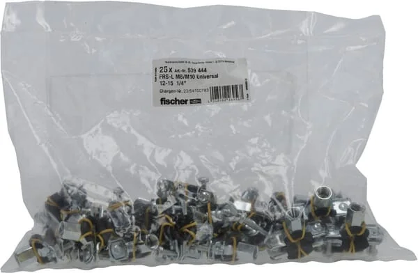 Fischer - 539444 - Rohrschelle FRS-L 12-15 8/10 25 Stk.