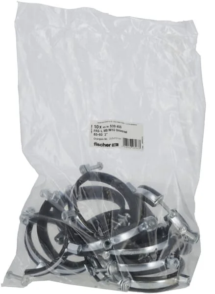 Fischer - 539455 - Rohrschelle FRS-L 85-93 8/10 10 Stk.