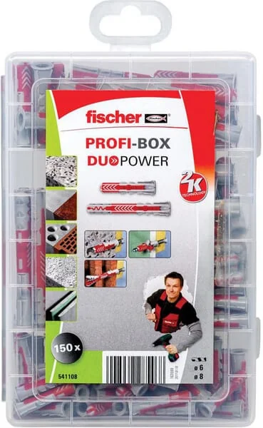 Fischer - 541108 - Profi-Box Duopower Duebel-Sortiment SL 150 Stk.
