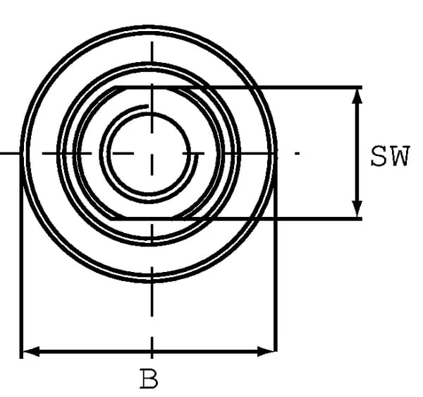 FluidPress - FBMB10001 - Drosselventil S-08-D 1/2 BSP