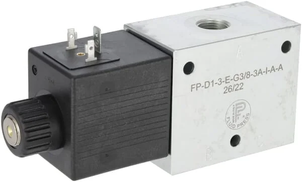 FluidPress - FPD13EG383AIAA - Ventil 3/2 12VDC