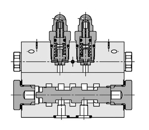 Fluidpress - FPIAL6VM20 - Umschaltventil NG6