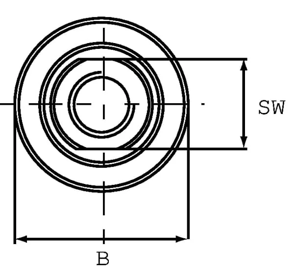 FluidPress - FPMU25001 - Drosselrückschlagventil S-16-D-1