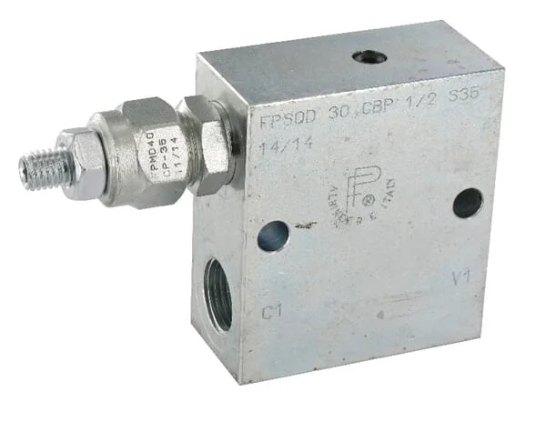 FluidPress - FPSQD10001ST - Stahl-Reihenfolgeventil 1/2