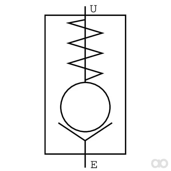 FluidPress - LCV05004 - Rueckschlagventil S 06 (2,5 Bar)