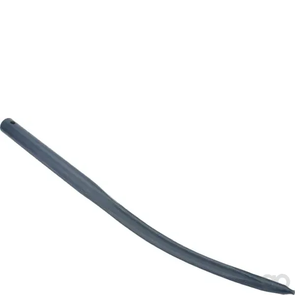 Forges du Saut du Tarn - 9186931401 - Ladeschaufelzinke, Gebogen, Sternprofil 35x640mm, Spitzzinke mit Diameter 10,5-Splint, Schwarz