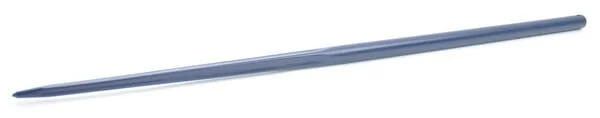 Forges du Saut du Tarn - FT410457 - Ladeschaufelzinke, Gerade, Sternprofil 40x1400mm, Spitzzinke mit Diameter 11,5-Splint, Schwarz