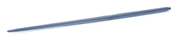 Forges du Saut du Tarn - FT484998 - Ladeschaufelzinke, Gerade, Sternprofil 35x1200mm, Spitzzinke mit M35 Diameter 11,5 Splint, Schwarz