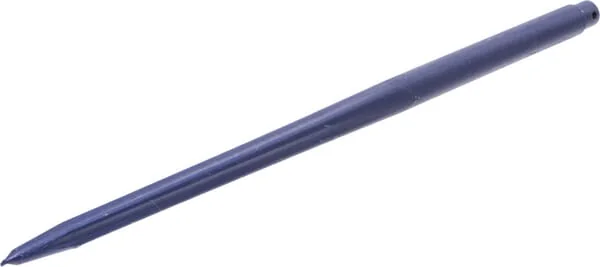 Forges du Saut du Tarn - FT488823 - Ladeschaufelzinke, Gerade, Sternprofil 45x1040mm, Spitze mit Diameter 10,2 Splint, Schwarz