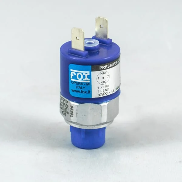 Fox - K4SPC - Druckschalter NC 1/4" 1-12 Bar