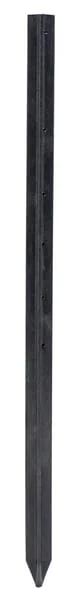 Gallagher - 009527GAL - Zaunpfahl Kunststoff 150cm X Durchmesser 70mm Schwarz Gallagher