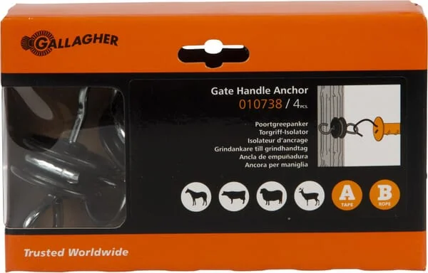 Gallagher - 010738GAL - Seitlicher Türisolator (4x)