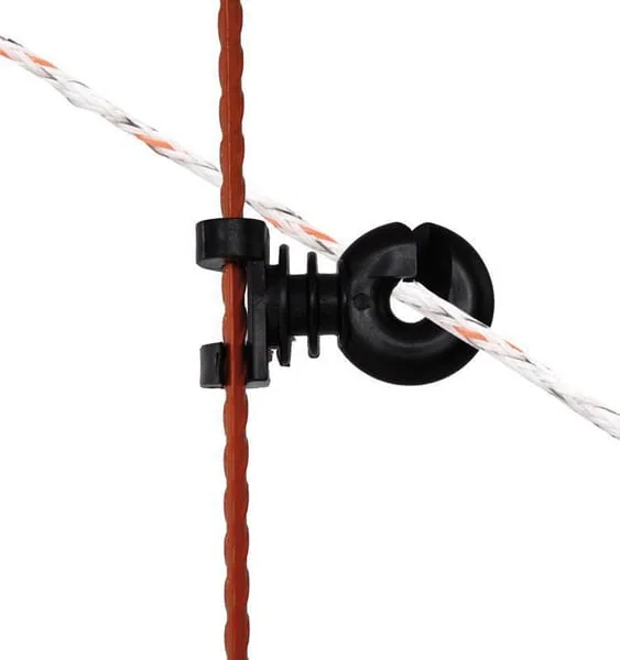 Gallagher - 010752GAL - Isolator Schwarz, 10 Stück