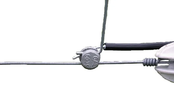 Gallagher - 010851GAL - Runder Drahtklemm (10)