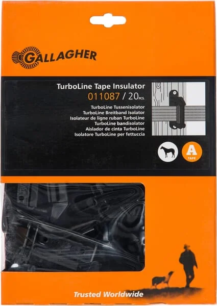 Gallagher - 011087GAL - Isolatorband Schwarz 20 Stück