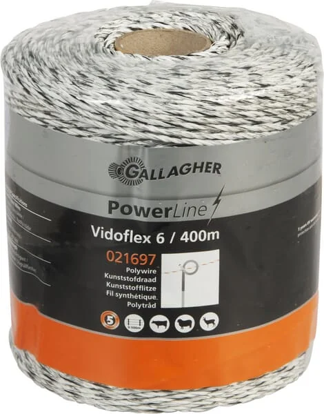 Gallagher - 021697GAL - VIDOFLEX 6 WIT 400M