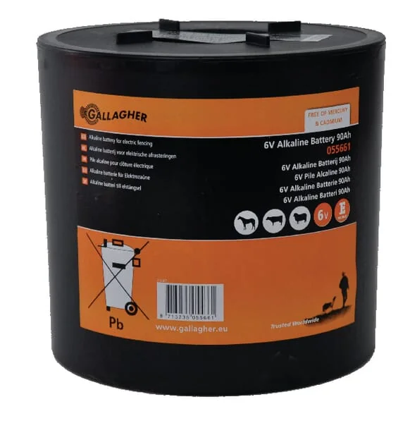 Gallagher - 055661GAL - Rundbatterie 6V