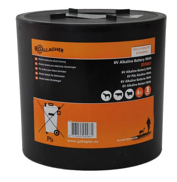 Gallagher - 055661GAL - Rundbatterie 6V