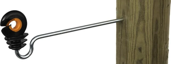 Gallagher - 057801GAL - Versatz-Isolator Schwarz 10 Stück Gallagher