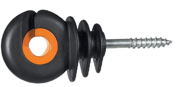 Gallagher - 060788GAL - Isolator Schwarz 250 Stück Gallagher