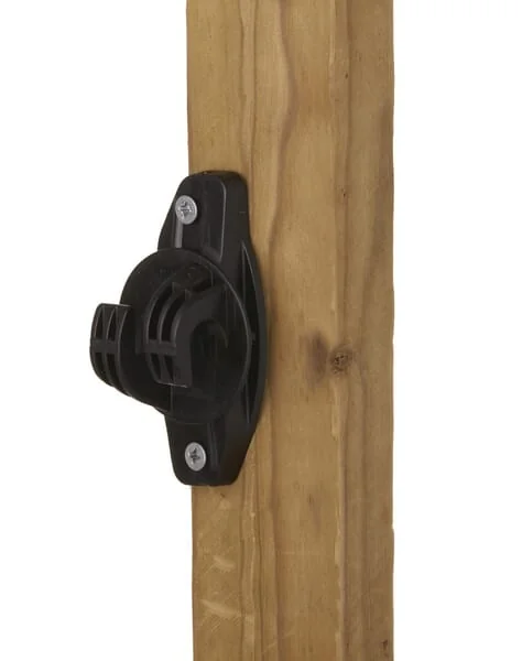 Gallagher - 067605GAL - Isolator Schwarz 25 Stück Gallagher