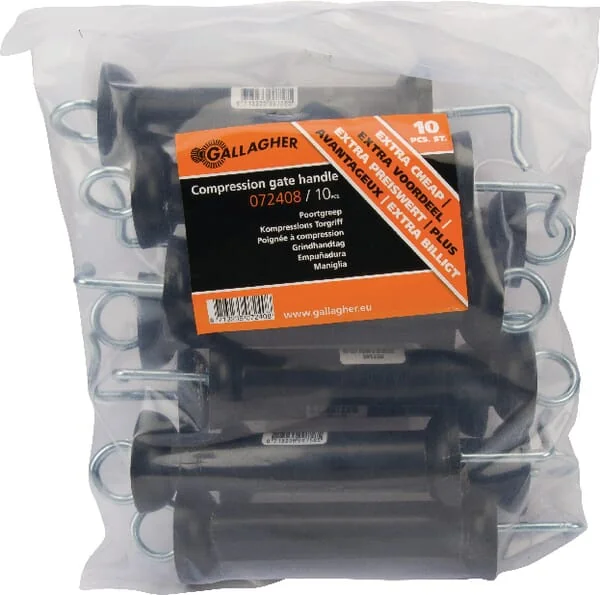 Gallagher - 072408GAL - Torhebel, Schwarz (10x)