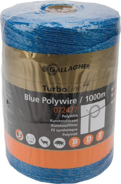 Gallagher - 072477GAL - Seil Blau 1000 m
