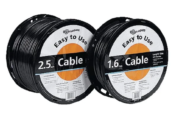 Gallagher - 162713GAL - Erdungskabel Diameter 2.5mm (400 Meter) - 35 Ohm/1km, Erdungsmaterial