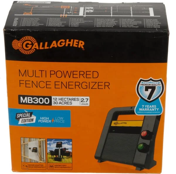Gallagher - 388328GAL - Energizer MB300 Multi Power