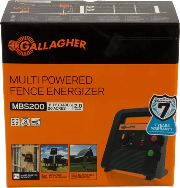 Gallagher - 389318GAL - Energizer MBS200 Multi Power