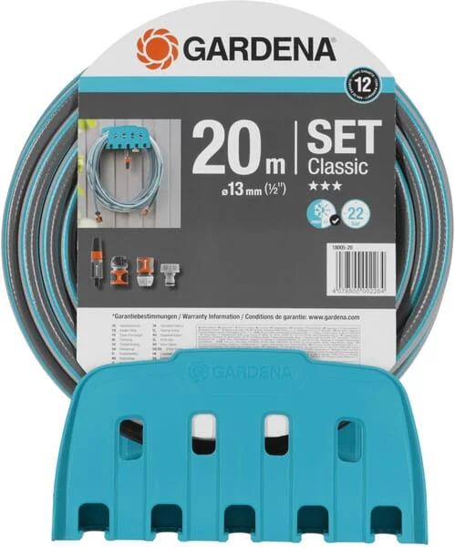 Gardena - GA18005 - Wandschlauchhalter mit 20m Schlauch
