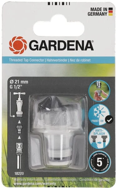 Gardena - GA1822020 - Hahnstueck 21mm 1/2" Innengewinde