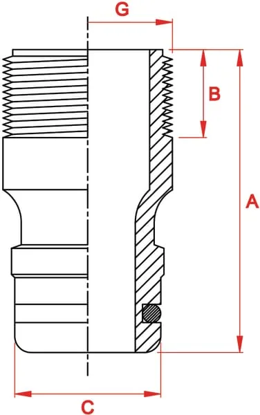 Gardena - GA2921 - Schnellkupplung Aussengewinde 3/4"