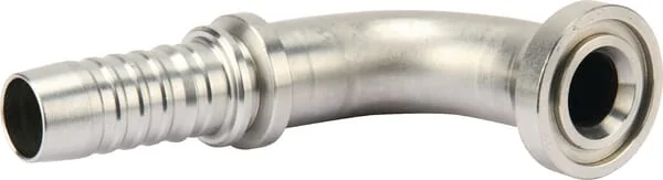 Gates - 16GS16FLH90M - Stutzen DN25 + 47,6 Flansch 90°