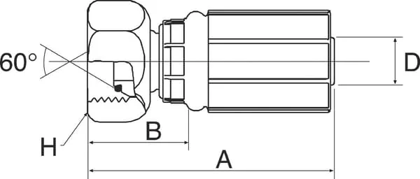 Gates - 20G20FBSPORX - Bogen DN32-1 1/4 BSP