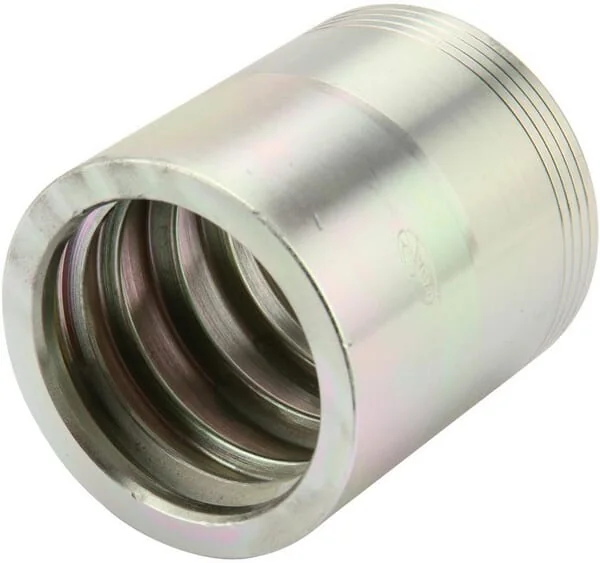 Gates - 20GS1F4 - Crimphuelse Diameter 61,5x67,8mm DN32 weiss verzinkt passiviert