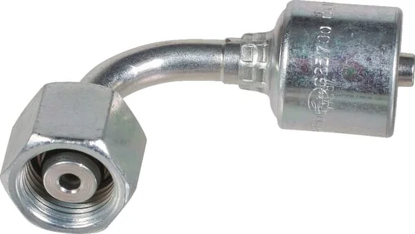 Gates - 4G10FDHORX90 - Pressnippel 1/4SL. Wartel 10S 90gr