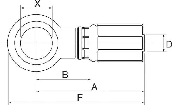 Gates - 4G16DBJ - Fitting