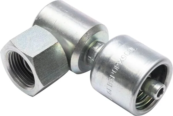 Gates - 4G6FBSPORX90BL - Fitting 90° DN6-3/8 BSP