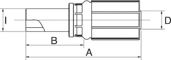 Gates - 5G10MSP - Einsatz DN8-10mm + Crimpkupplung
