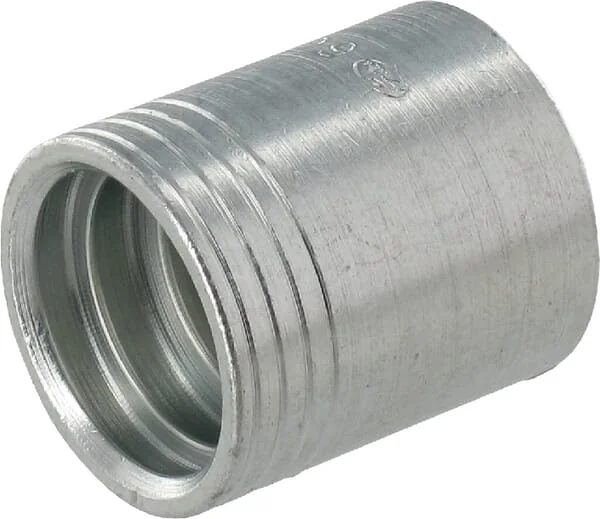 Gates - 6GS1F4 - Muffe Diameter 31,8x36,3mm DN10 Verzinkt Weiß Passiviert Gates