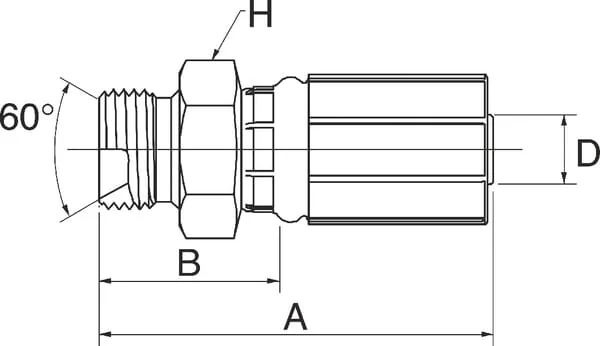 Gates - 8G10MBSPP - Pressnippel
