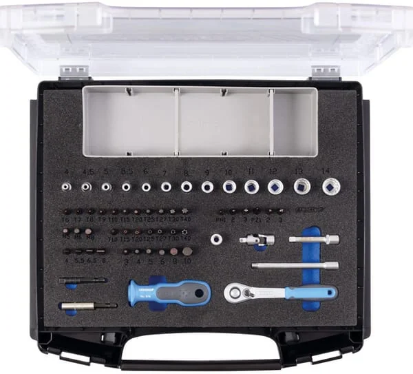 Gedore - 1101D20GED - Steckschlüsselsatz 1/4, in I-Boxx 72