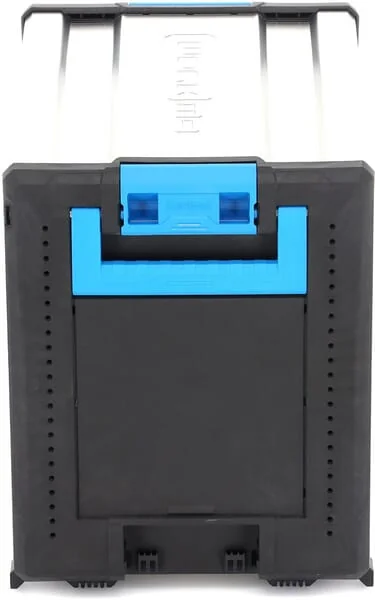 Gedore - 1110WM221GED - Werkzeugkoffer 526x396x506mm, Schwarz/Blauer Kunststoff:Metall, Workmo B221 Von Gedore