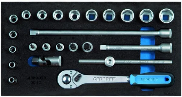Gedore - 1500CT130 - Steckschluesselsatz-Modul 3/8