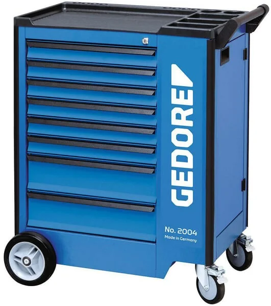 Gedore - 1500ES022004 - Werkzeugwagen + Werkzeug, 207 Stück